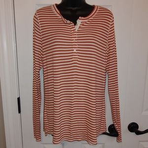 Anthropology-Pure Good Striped Henley